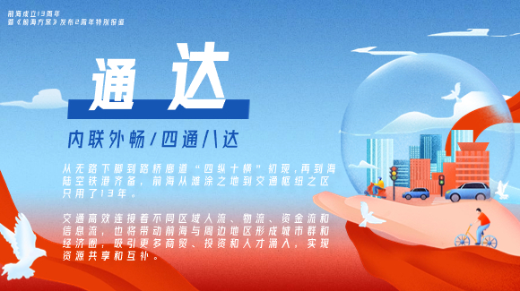 前海，通达